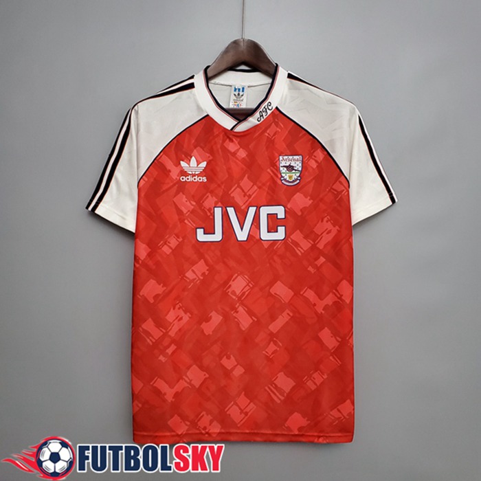 Camiseta De Futbol Arsenal Retro Titular 1990/1992