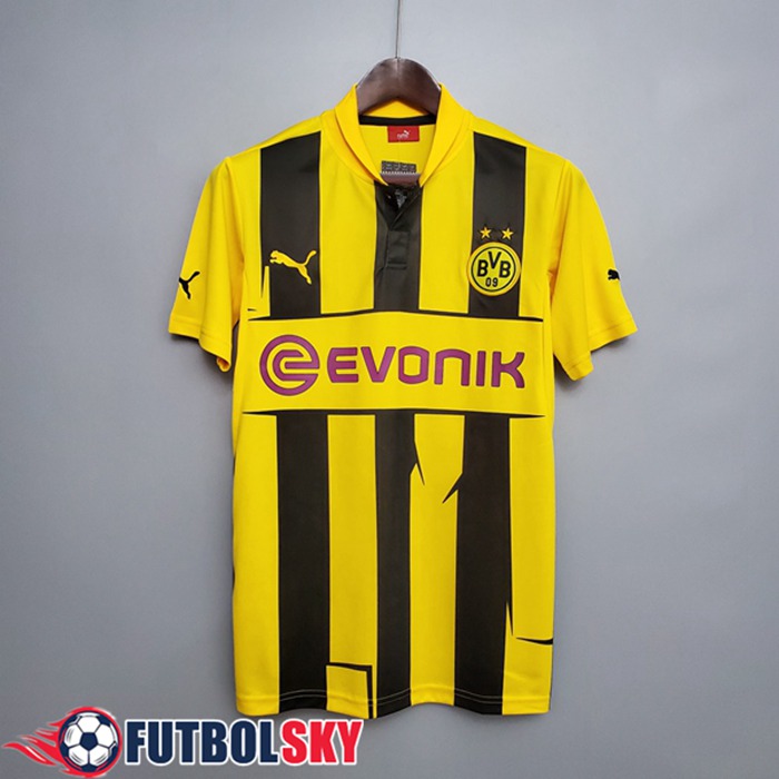 Camiseta De Futbol Dortmund BVB Retro Titular 2012/2013