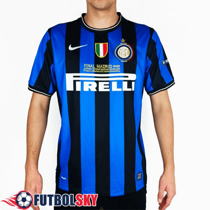 Camiseta De Futbol Inter Milan Retro Titular 2009/2010