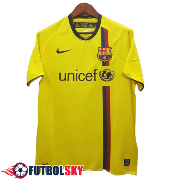 Camiseta De Futbol FC Barcelona Retro Alternativo 2008/2009