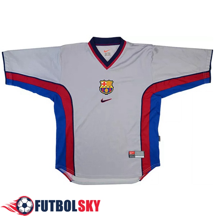 Camiseta De Futbol FC Barcelona Retro Alternativo 1998/2001