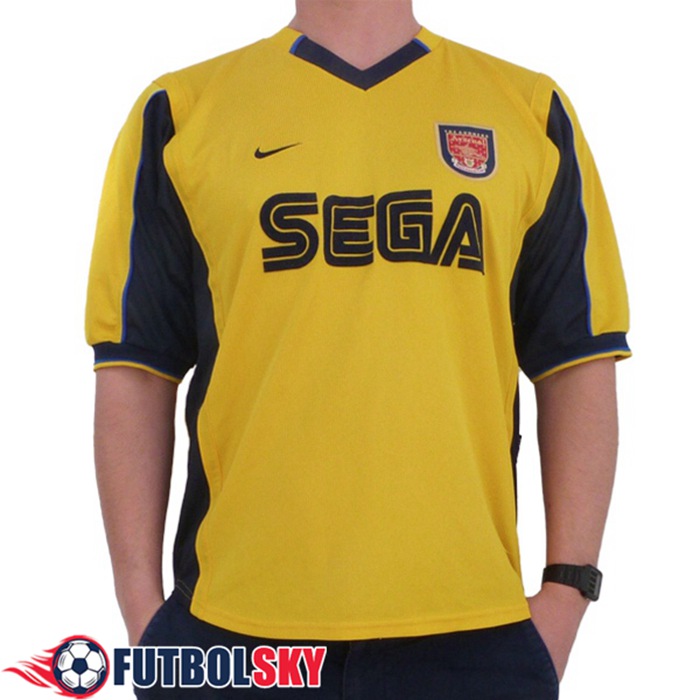 Camiseta De Futbol Arsenal Retro Alternativo 1999/2001