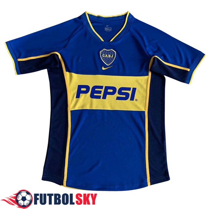 Camiseta De Futbol Boca Juniors Retro Titular 2002