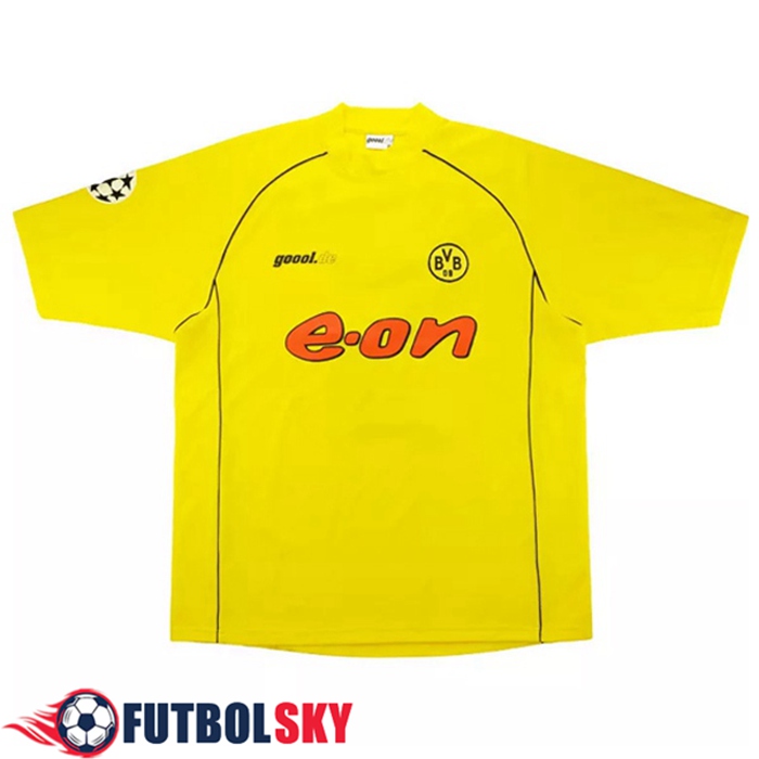 Camiseta De Futbol Dortmund BVB Retro Titular 2002/2003