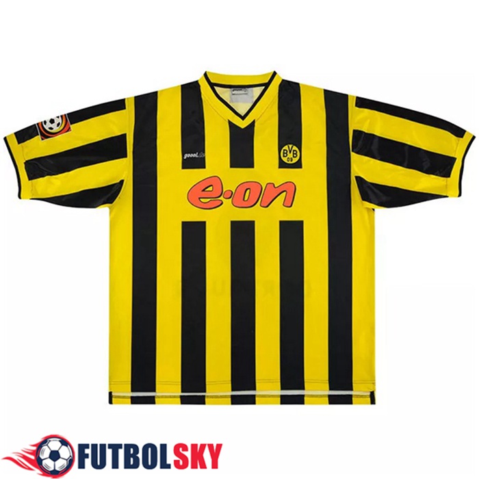 Camiseta De Futbol Dortmund BVB Retro Titular 2000/2002