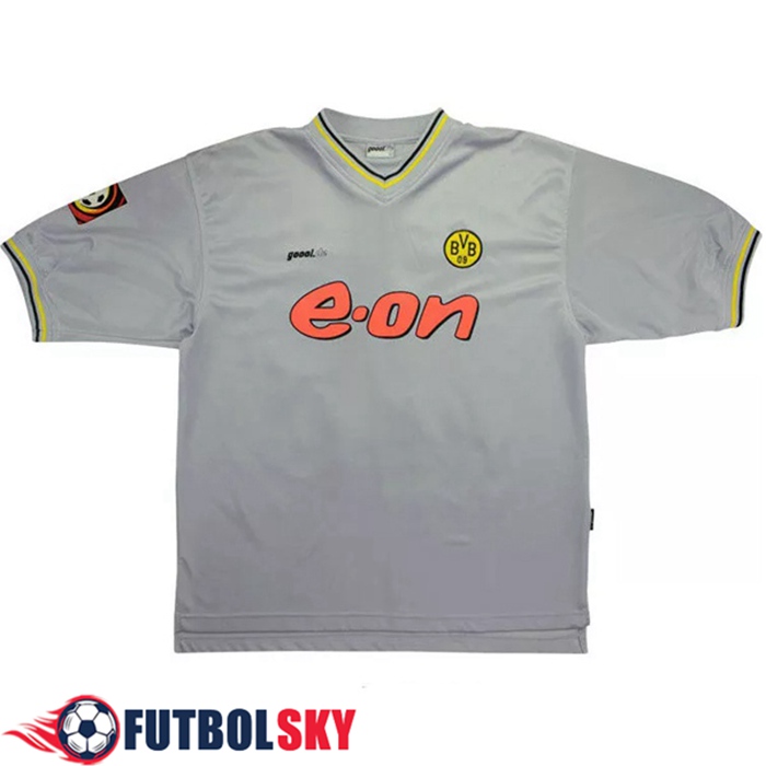 Camiseta De Futbol Dortmund BVB Retro Alternativo 2000/2001