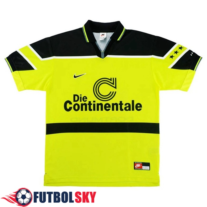 Camiseta De Futbol Dortmund BVB Retro Titular 1997