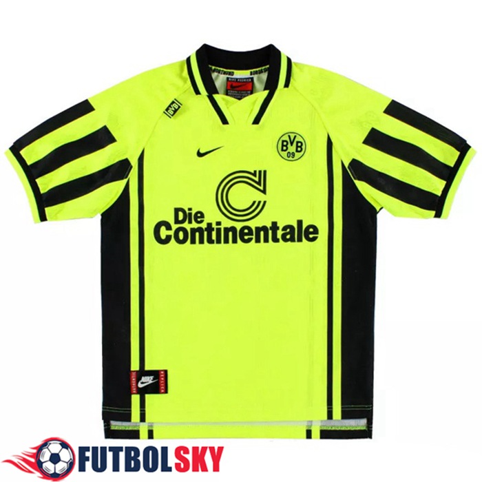 Camiseta De Futbol Dortmund BVB Retro Titular 1996/1997
