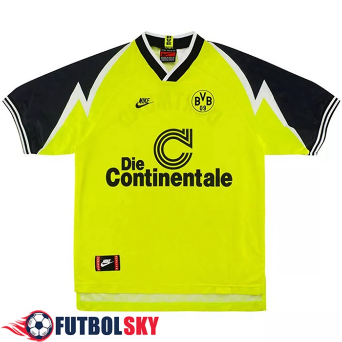 Camiseta De Futbol Dortmund BVB Retro Titular 1995/1996