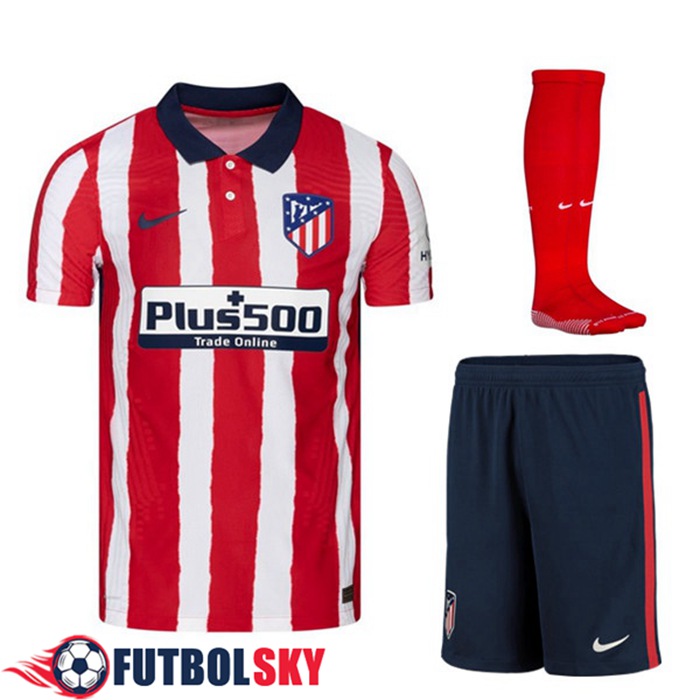 Camiseta Futbol Atletico Madrid Titular (Cortos+Calcetines) 2020/21