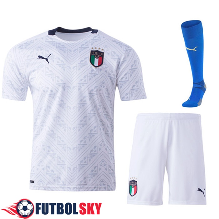 Camiseta Futbol Italia Alternativo (Cortos+Calcetines) 2020/2021