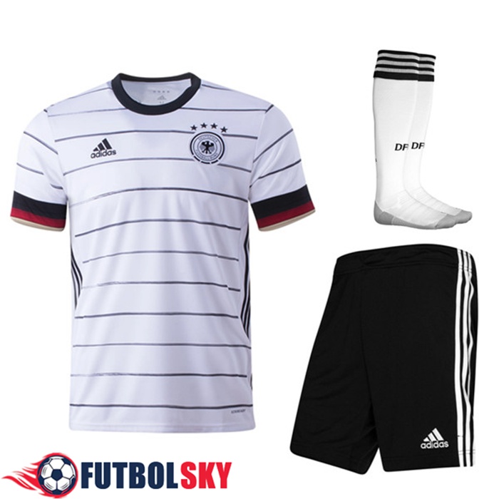 Camiseta Futbol Alemania Titular (Cortos+Calcetines) 2020/2021