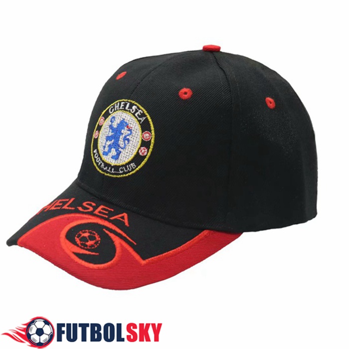 Gorra De Futbol FC Chelsea Negro