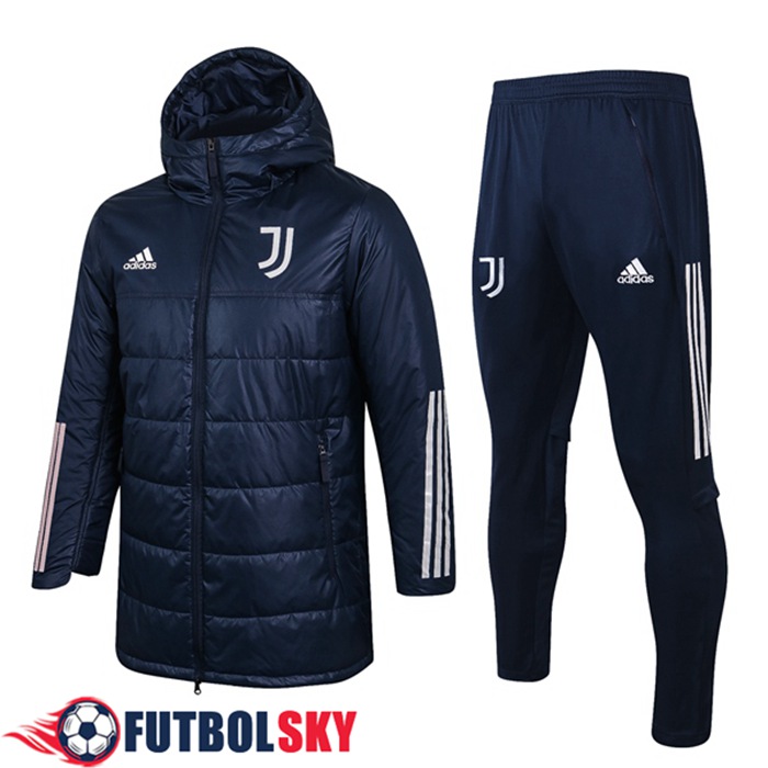 Chaqueta De Plumas Juventus + Pantalones Azul Marino 2020/2021