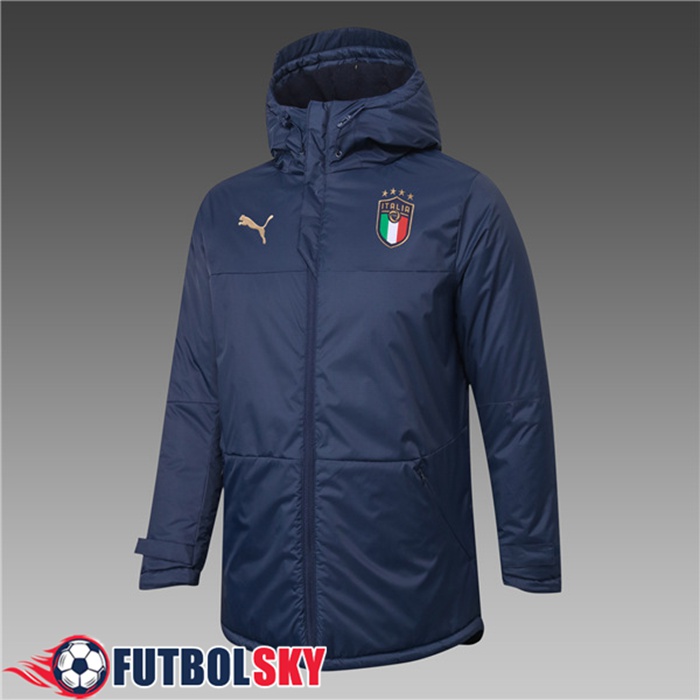 Chaqueta De Plumas Italia Azul Marino 2020/2021