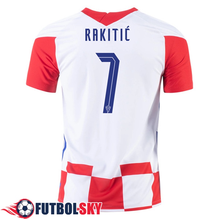 Camisetas Equipos Croacia (RAKITIC 7) Titular 2020/2021