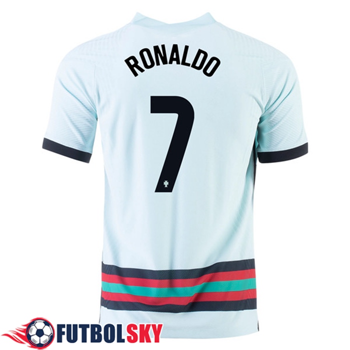 Camisetas Equipos Portugal (RONALDO 7) Alternativo 2020/2021