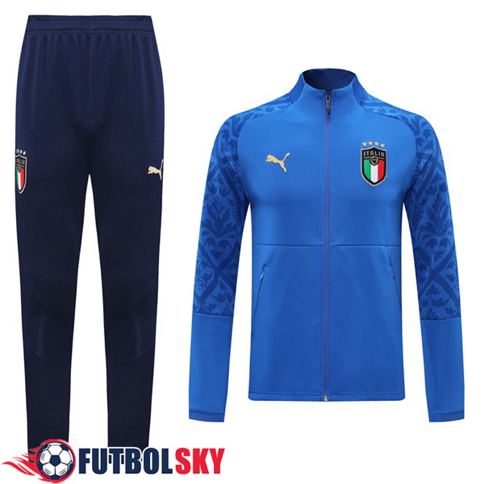 Chandal Equipos De Futbol - Chaqueta Italia Azul 2020/2021