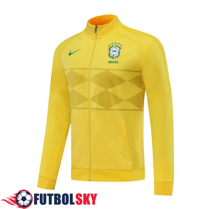 Chaquetas Futbol Brasil Amarillo 2020/2021
