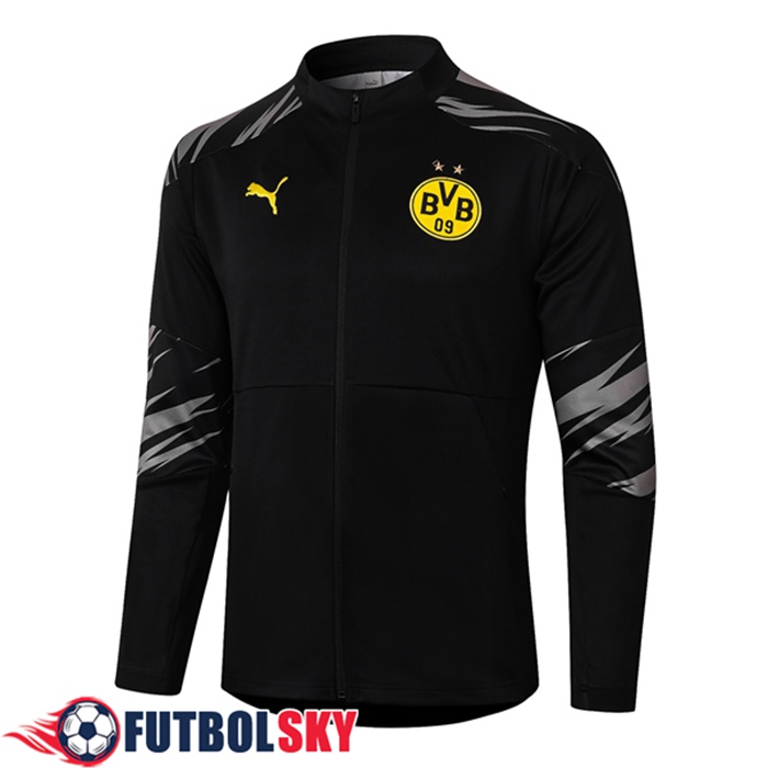 Chaquetas Futbol Dortmund BVB Negro 2020/2021