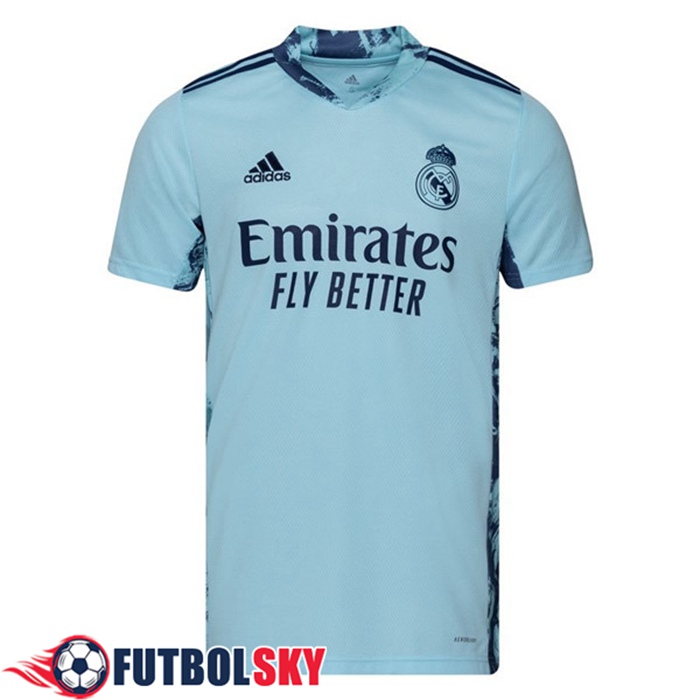 Camiseta De Futbol Real Madrid Portero Azul 2020/2021