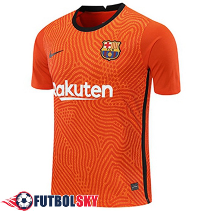 Camiseta FC Barcelona Portero Naranja 2020/2021