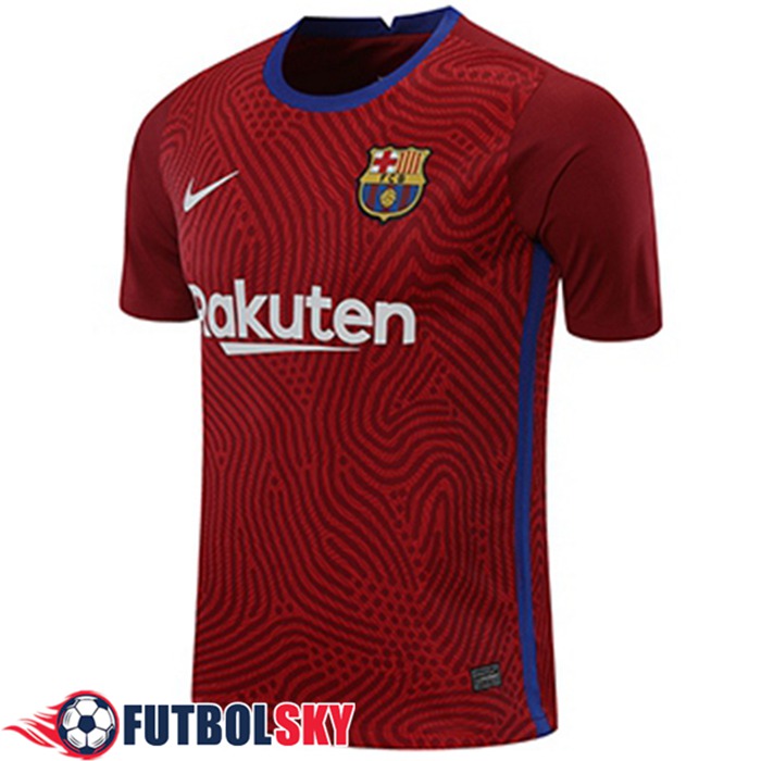 Camiseta FC Barcelona Portero Rojo 2020/2021