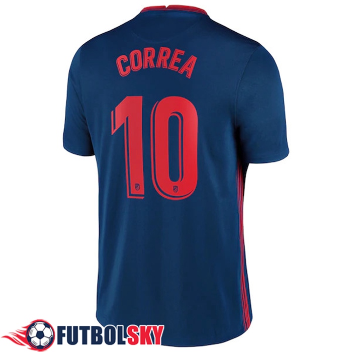 Camiseta Atletico Madrid (Correa 10) Alternativo 2020/2021
