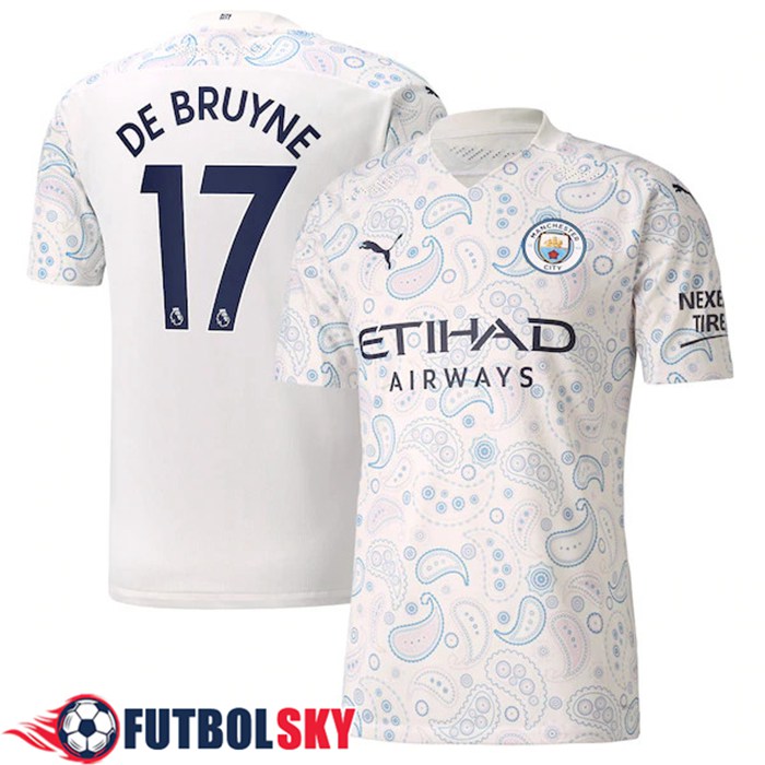 Camiseta Manchester City (De Bruyne 17) Tercero 2020/2021