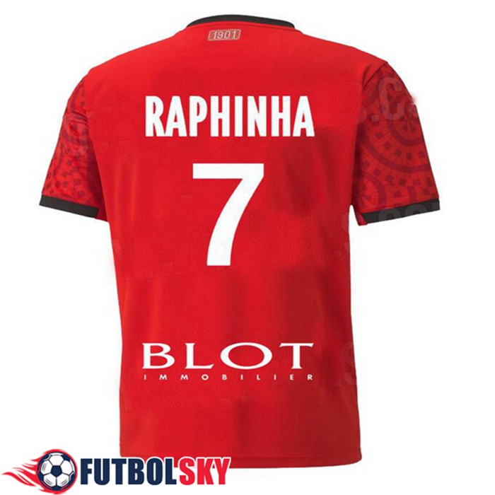 Camiseta Stade Rennais (RAPHINHA 7) Titular 2020/2021