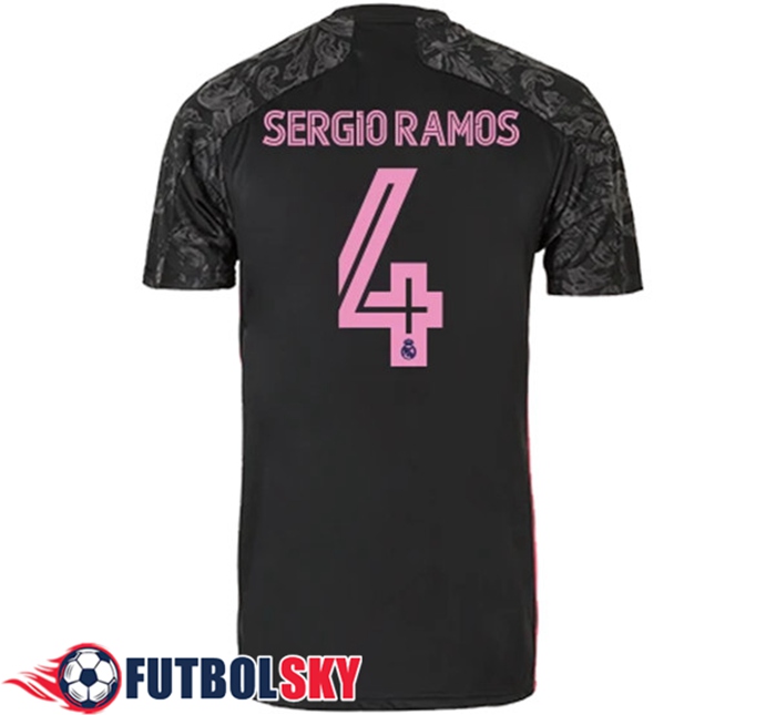 Camiseta Real Madrid (SERGIO RAMOS 4) Tercero 2020/2021