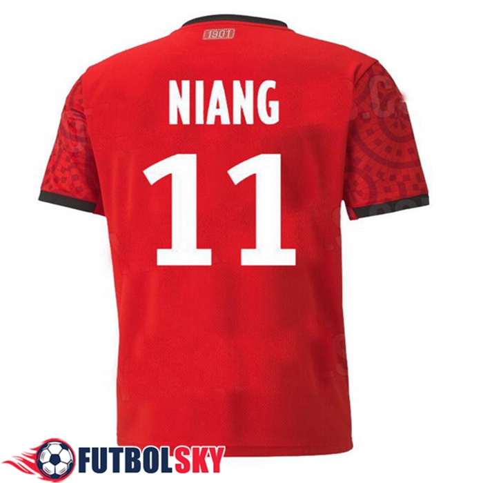Camiseta Stade Rennais (NIANG 11) Titular 2020/2021