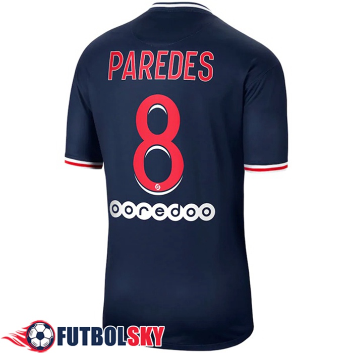 Camiseta PSG (Paredes 8) Titular 2020/2021