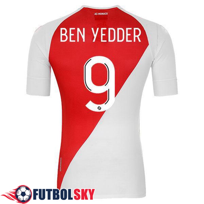 Camiseta AS Monaco (BEN YEDDER 9) Titular 2020/2021