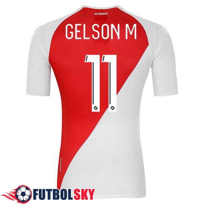 Camiseta AS Monaco (GELSONM 11) Titular 2020/2021