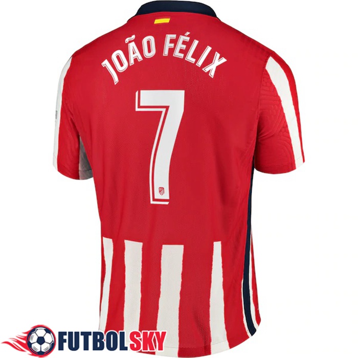 Camiseta Atletico Madrid (Joao Felix 7) Titular 2020/2021