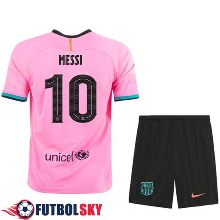 Camiseta FC Barcelona (MESSI 10) Niños Tercero 2020/2021