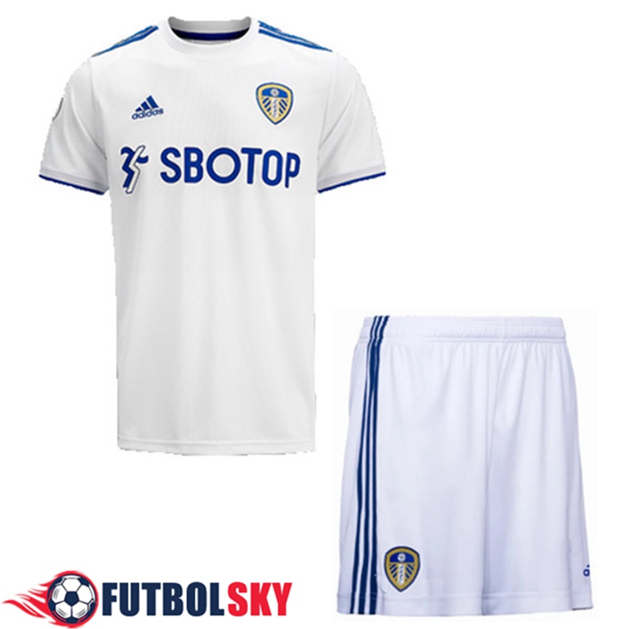 Camiseta De Futbol Leeds Utd Niños Titular 2020/2021