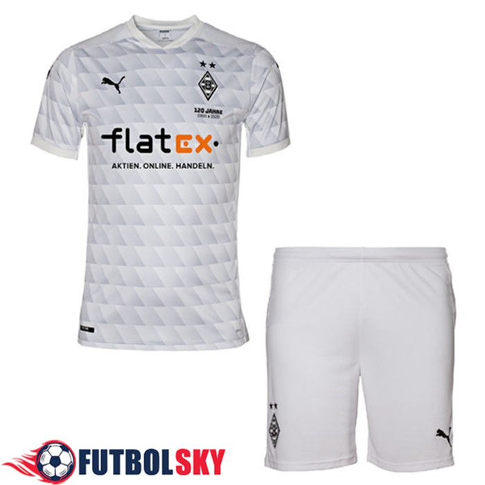 Camiseta De Futbol Mönchengladbach Niños Titular 2020/2021