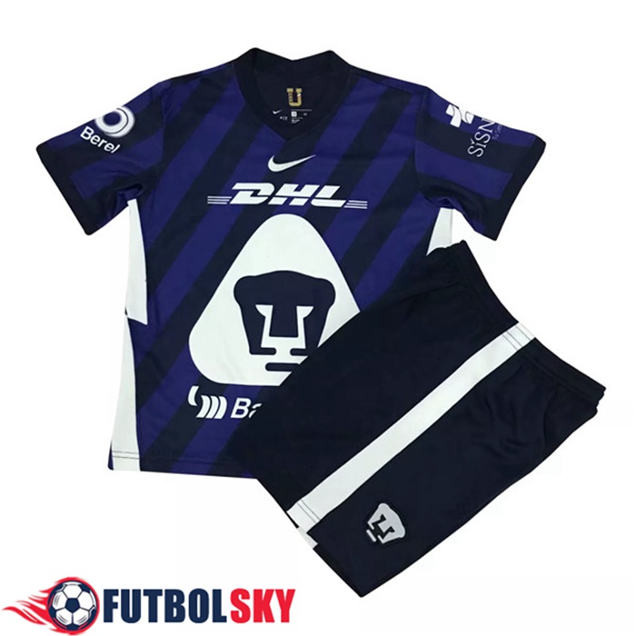 Camiseta De Futbol Pumas UNAM Niños Alternativo 2020/2021