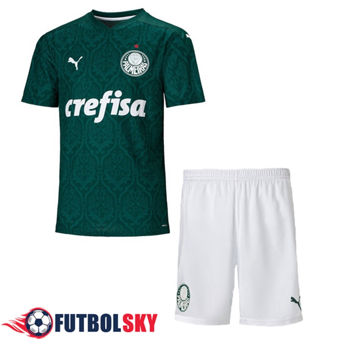 Camiseta De Futbol SE Palmeiras Niños Titular 2020/2021
