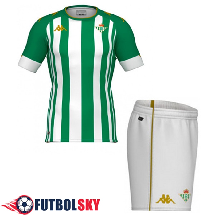 Camiseta De Futbol Real Betis Niños Titular 2020/2021
