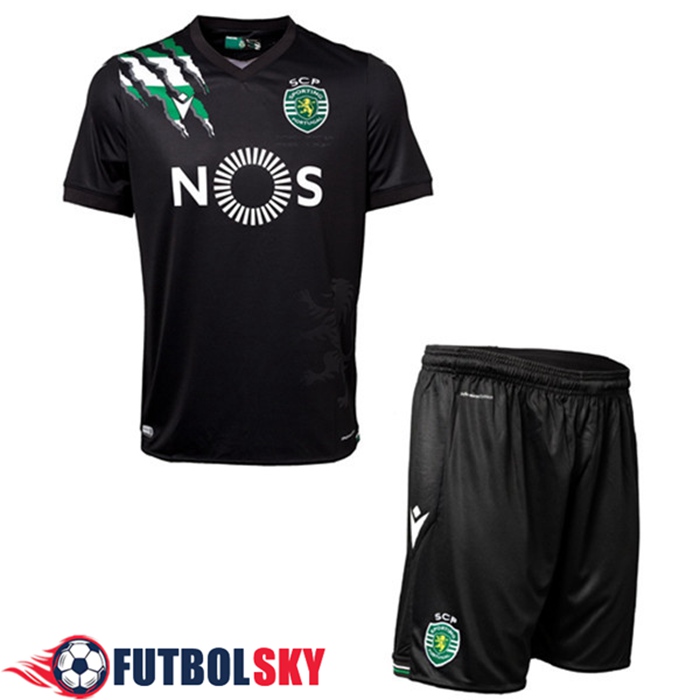 Camiseta De Futbol Sporting Niños Alternativo 2020/2021