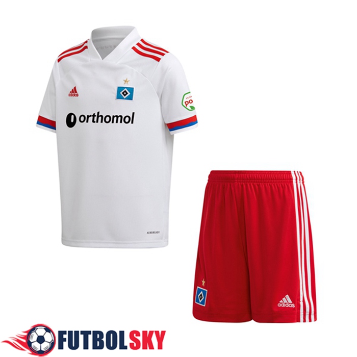 Camiseta De Futbol HSV Hamburg Niños Titular 2020/2021