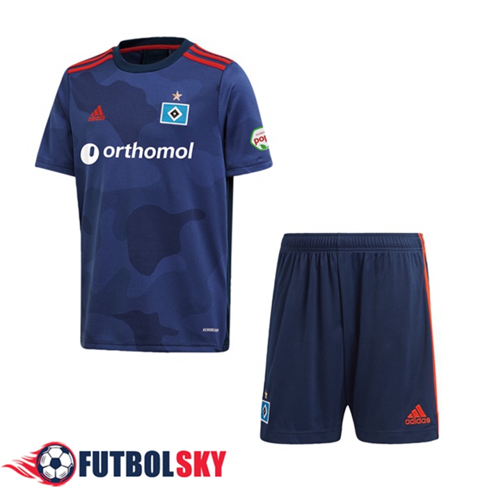 Camiseta De Futbol HSV Hamburg Niños Alternativo 2020/2021