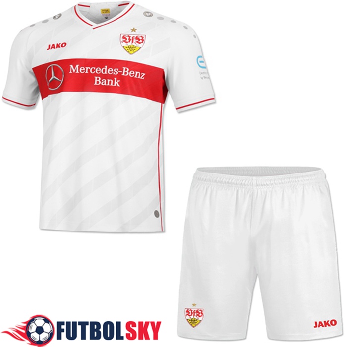 Camiseta De Futbol VfB Stuttgart Niños Titular 2020/2021
