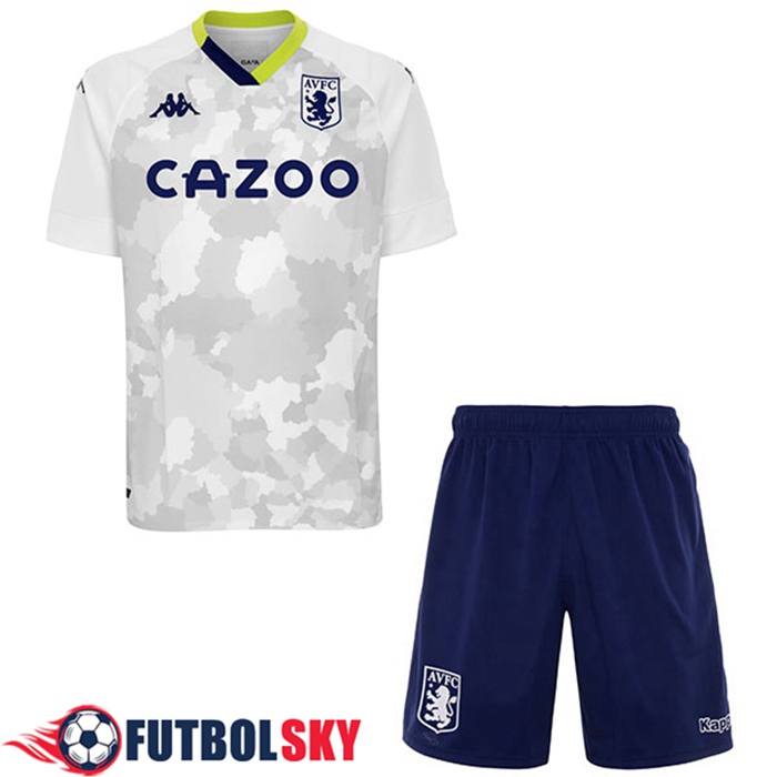 Camiseta De Futbol Aston Villa Niños Tercero 2020/2021