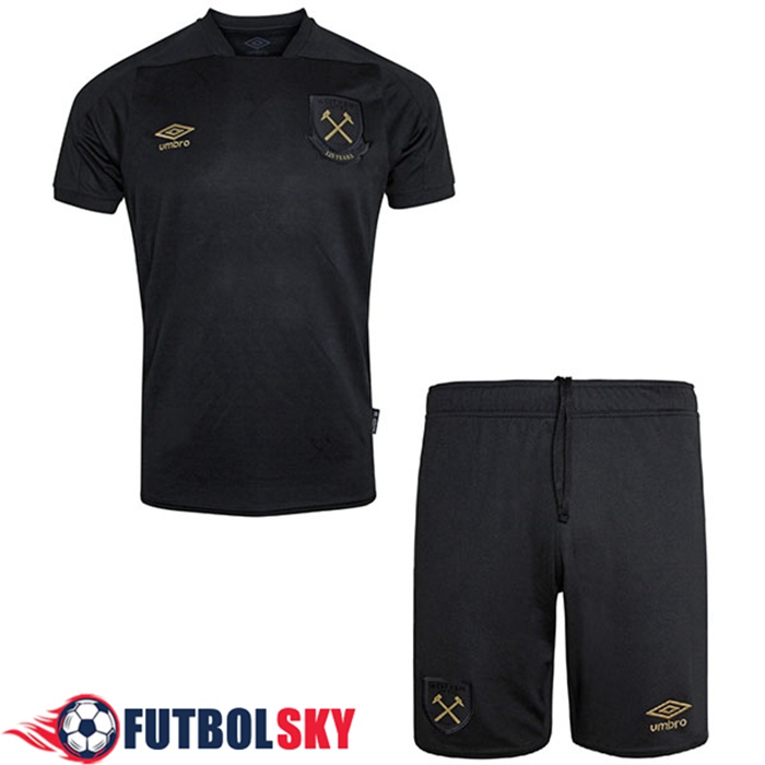 Camiseta De Futbol West Ham Niños Tercero 2020/2021