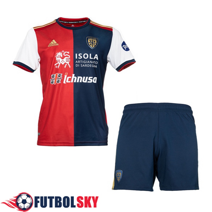 Camiseta De Futbol Cagliari Niños Titular 2020/2021