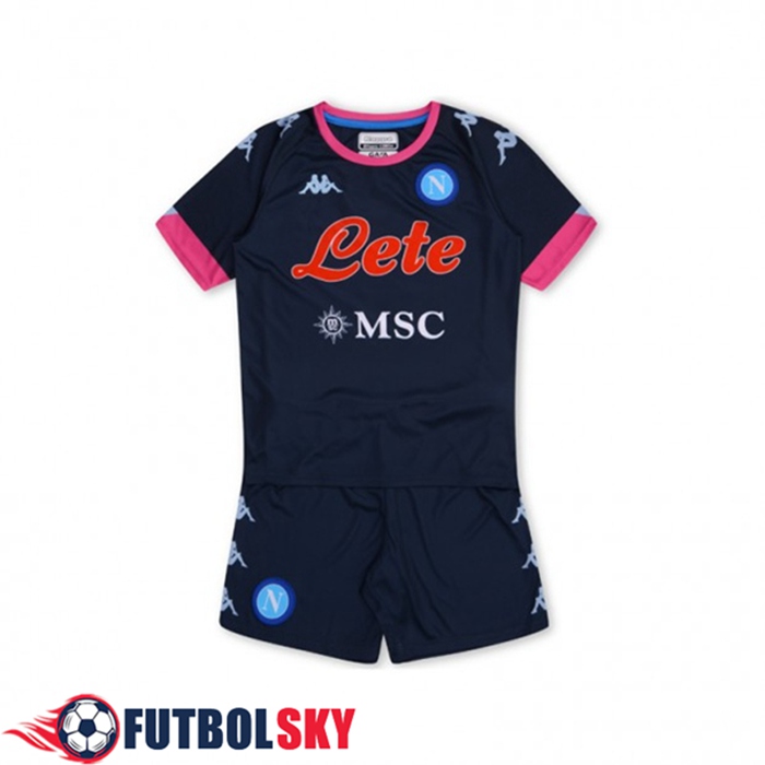 Camiseta De Futbol SSC Naples Niños Tercero 2020/2021